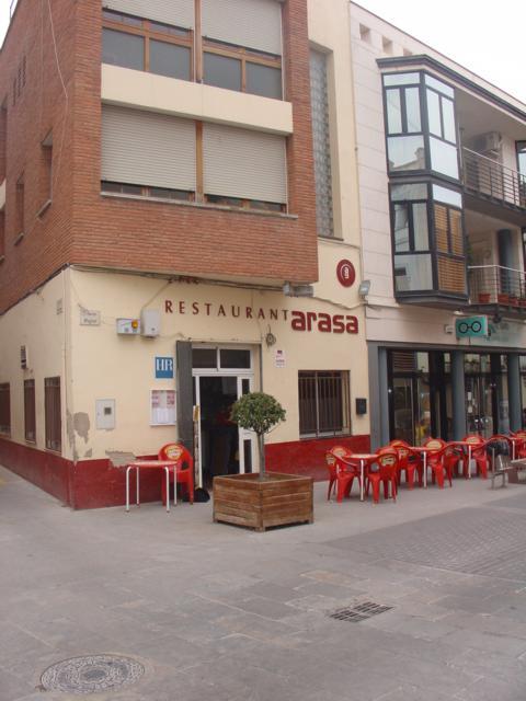 Hostal Restaurante Arasa Santa Barbara Exterior photo