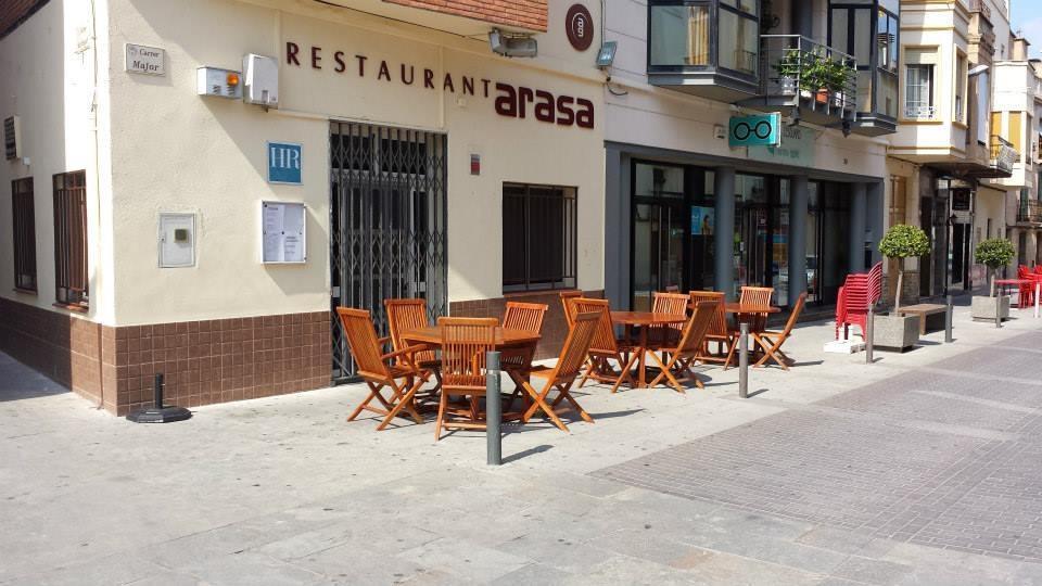Hostal Restaurante Arasa Santa Barbara Exterior photo